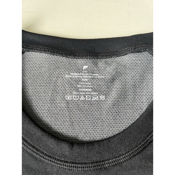 Fabletics Men’s‎ Training Day Tee Black Size XXL Performance Athletic Shirt Nwt - Picture 3 of 3
